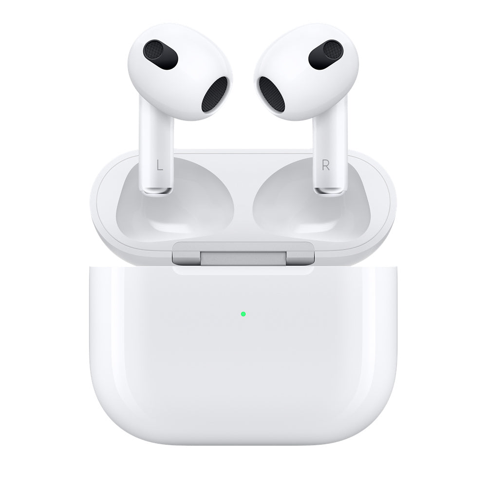 Apple MPNY3ZM/A Casti AirPods (3rd generation) cu Lightning Charging Case, albe, 194253324171