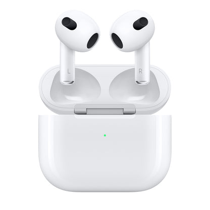 Apple MPNY3ZM/A Casti AirPods (3rd generation) cu Lightning Charging Case, albe, 194253324171