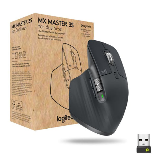 Logitech 910-006582 Mouse MX Master 3S for Business, graphite, 5099206107885