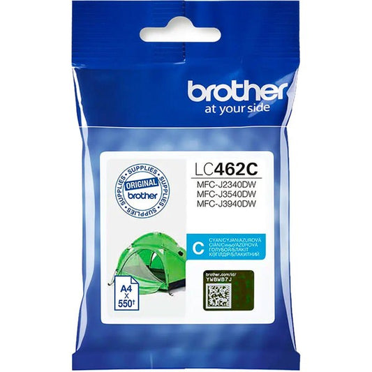 Brother LC-462C LC-462C Cartus original cyan pentru MFC-J2340, MFC-J3540DW, MFCJ3940DW, 550 pag., 4977766816199