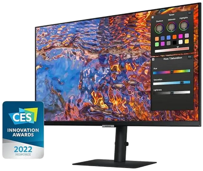 Samsung LS27B800PXUXEN Monitor 27inch UHD 3840x2160 16:9 350cd/mp 178°/178° 1x Display Port 1.4, 3xUSB,, 8806094355796