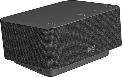 Logitech 986-000020 Logi Dock MS All-in-one docking station, Noise-canceling Speakerphone, Graphite, 5099206102064