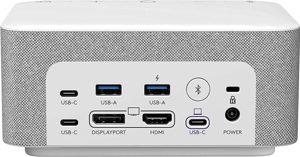 Logitech 986-000030 Logi Dock UC All-in-one docking station, Noise-canceling Speakerphone, Off-White, 5099206102071