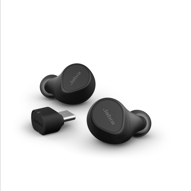 Jabra 20797-999-899 Casca EVOLVE2 Buds MS fara fir, intraaural, conectare Bluetooth, USB-C, 5706991026566