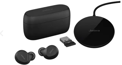 Jabra 20797-989-989 Casca EVOLVE2 Buds UC fara fir, cu suport incarcare, conectare Bluetooth, USB-A, 5706991026597