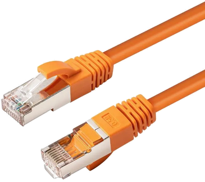 MicroConnect MC-SFTP6A02O Patch cord 2m Orange CAT6A S/FTP LSZH up to 10GB 500Mhz PoE+ ready, 5704174955467