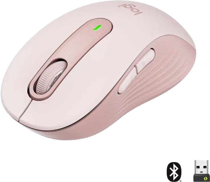 Logitech 910-006254 Mouse SIGNATURE M650 right handed, Rose, medium, 5099206097230