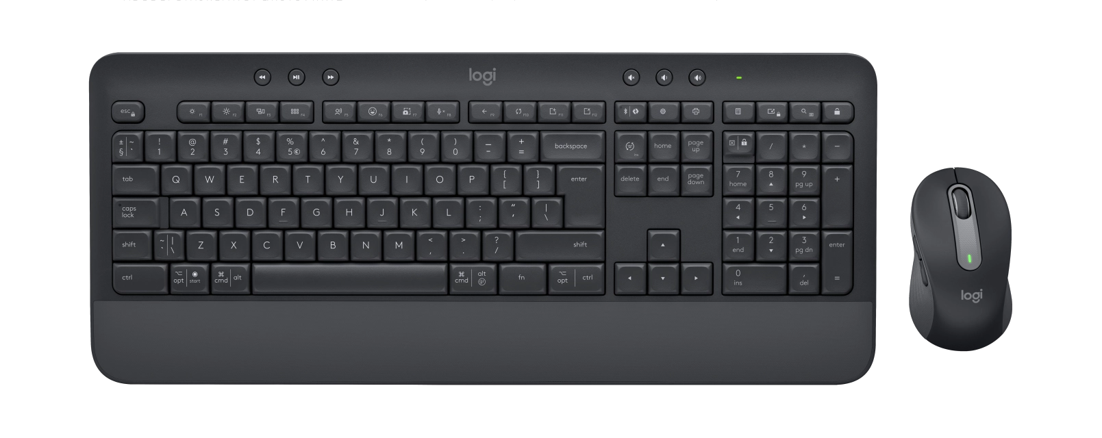 Logitech 920-011004 Signature MK650 Business Wireless Combo, US Intl Layout, Graphite, 5099206105249