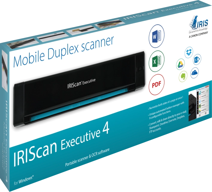 IRIScan 458737 IRISCan Executive 4 Duplex 8PPM, 5420079900097