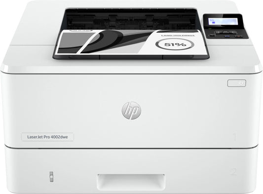 HP 2Z606E LaserJet Pro 4002dwe Printer, A4, 40 ppm, 1200x1200 dpi, HP+, 195161269646