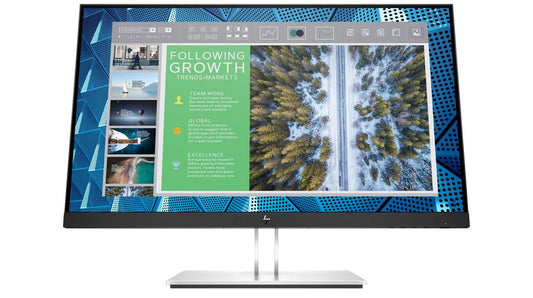 HP 9VG12AA E24q G4 24inch IPS QHD 2560x1440 16:9 Display Port HDMI VGA 5xUSB 3yr, 194850080371