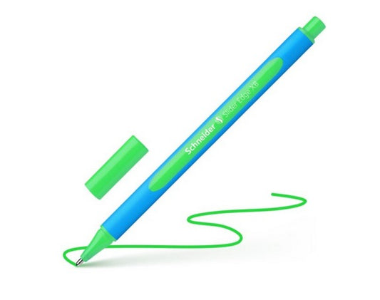 Schneider 5860_V Pix Slider Edge XB 0.6mm VERDE mina Viscoglide® ergonomic, 4004675075932