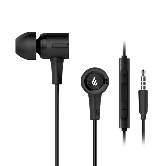 Edifier P205-BK P205-BK Casti cu fir intraauriculare (in-ear) microfon pe fir jack 3.5mm