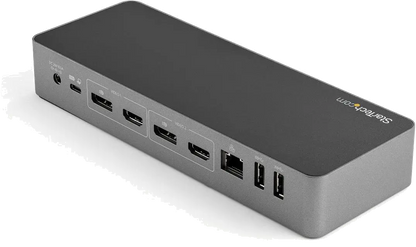 StarTech DK30C2DPEPUE Hybrid Universal Laptop Docking Station with 100W Power Delivery, 065030879989