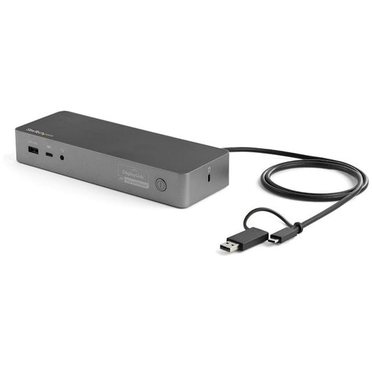 StarTech DK30C2DPEPUE Hybrid Universal Laptop Docking Station with 100W Power Delivery, 065030879989