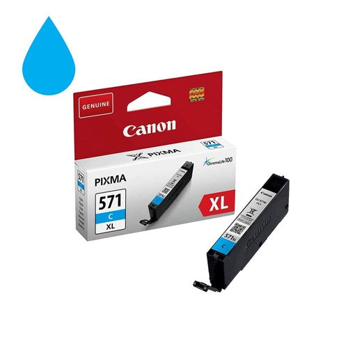 Canon 0332C001 CLI-571XL Cyan cartus cerneala capacitate 11ml, 4549292032857