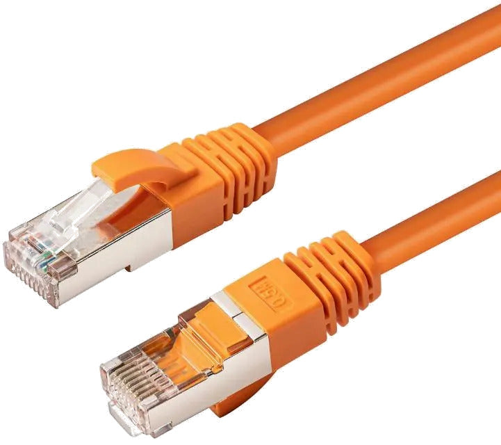 MicroConnect MC-SFTP6A005O CAT6A S/FTP 0.5m Orange LSZH, 5704174955429