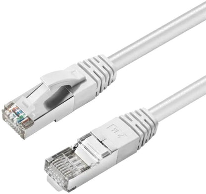 MicroConnect MC-SFTP6A005W CAT6A S/FTP 0.5m White LSZH, Shielded Network Cable, LSZH, 5704174257813