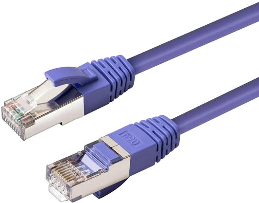 MicroConnect MC-SFTP6A01P CAT6A S/FTP 1m Purple LSZH, 5704174955573