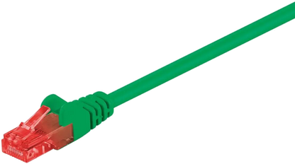 MicroConnect B-UTP6005G U/UTP CAT6 0.5M Green PVC, Unshielded Network Cable, 5711045262326