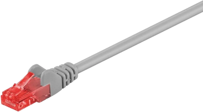 MicroConnect B-UTP601 U/UTP CAT6 1M Grey PVC, Unshielded Network Cable, 5711045251924