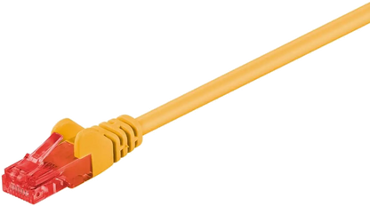 MicroConnect B-UTP6015Y U/UTP CAT6 1,5M Yellow PVC, Unshielded Network Cable, 5711045262692