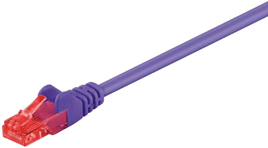 MicroConnect B-UTP602P U/UTP CAT6 2M Purple PVC, Unshielded Network Cable, 5711045335686