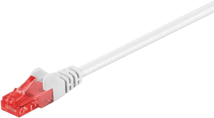 MicroConnect B-UTP602W U/UTP CAT6 2M White PVC, Unshielded Network Cable, 5711045333491