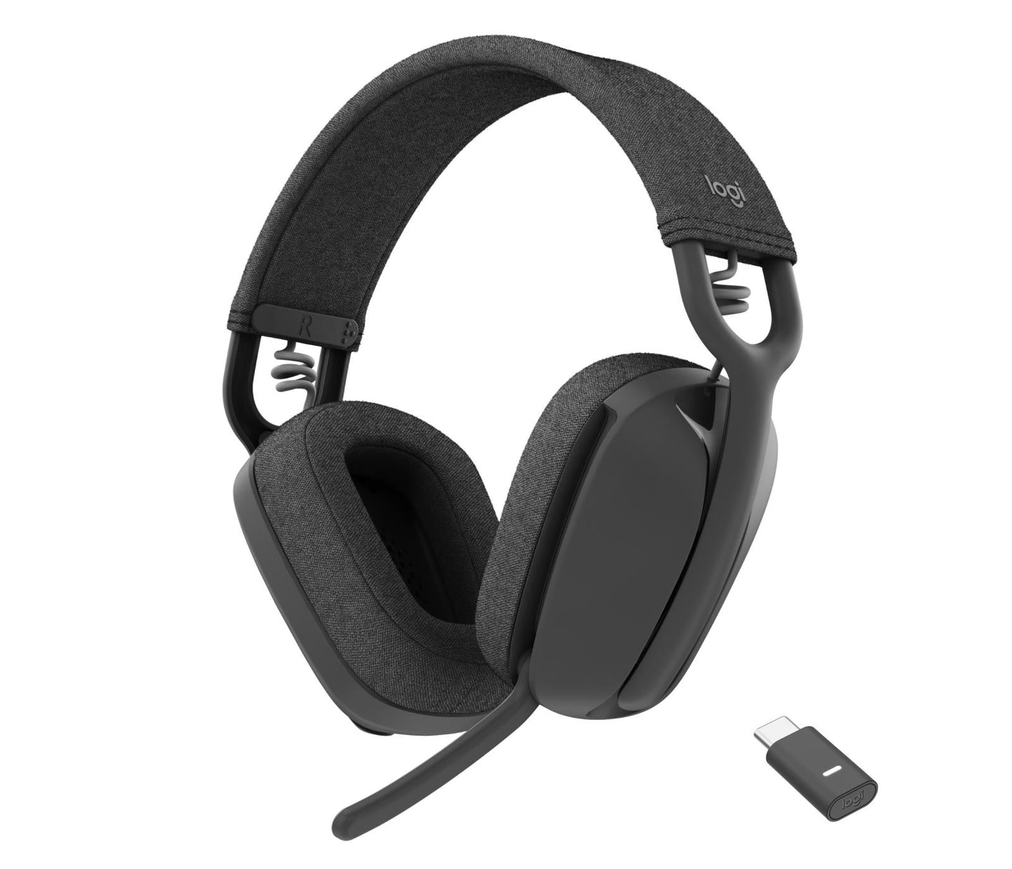 Logitech 981-001157 Zone Vibe Wireless Teams Casca Wireless, Binaural, Graphite, 5099206103375