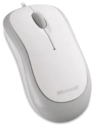 Microsoft 4YH-00008 Basic Optical Mouse for Business PS2/USB White, 885370353426