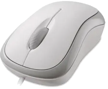 Microsoft 4YH-00008 Basic Optical Mouse for Business PS2/USB White, 885370353426