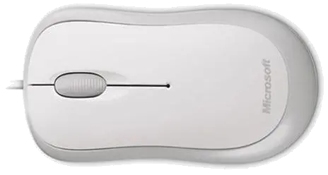 Microsoft 4YH-00008 Basic Optical Mouse for Business PS2/USB White, 885370353426