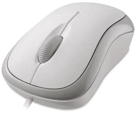 Microsoft 4YH-00008 Basic Optical Mouse for Business PS2/USB White, 885370353426