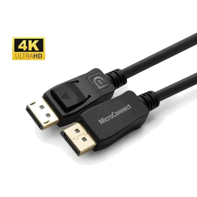 MicroConnect MC-DP-MMG-050 4K DisplayPort 1.2 Cable 0.5m, Displayport version 1.2, 5704174307501