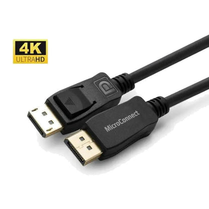 MicroConnect MC-DP-MMG-050 4K DisplayPort 1.2 Cable 0.5m, Displayport version 1.2, 5704174307501