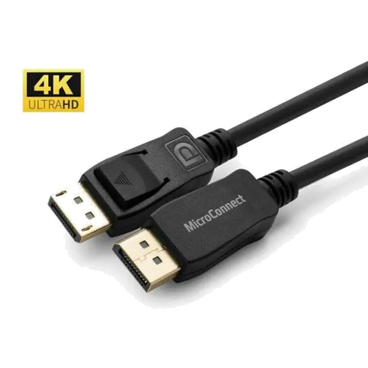 MicroConnect MC-DP-MMG-100 4K DisplayPort 1.2 Cable 1m, Displayport version 1.2, 5704174307518