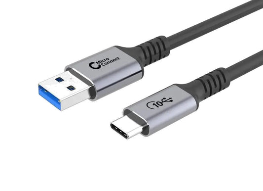 MicroConnect USB3.2AC1 Cablu date/incarcare USB-C la USB-A, 10Gbps, 60W (20V/3A), 1m, 5715063002537