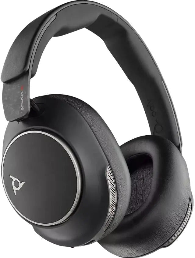 Poly 8G7T9AA Casca Voyager Surround 80 UC Bluetooth, Binaural, Over-the-Ear