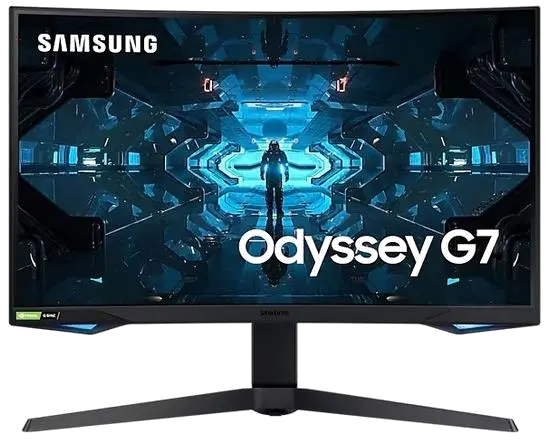 Samsung LC27G75TQSPXEN Odyssey G7 monitor gaming 27inch curbat 1000R 2560x1440px 16:9 240Hz 1ms, 8806094796247