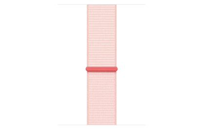 Apple MR9J3QP/A Apple Watch S9 GPS 45mm Pink Alu Case w Light Pink Sport Loop, 195949032035