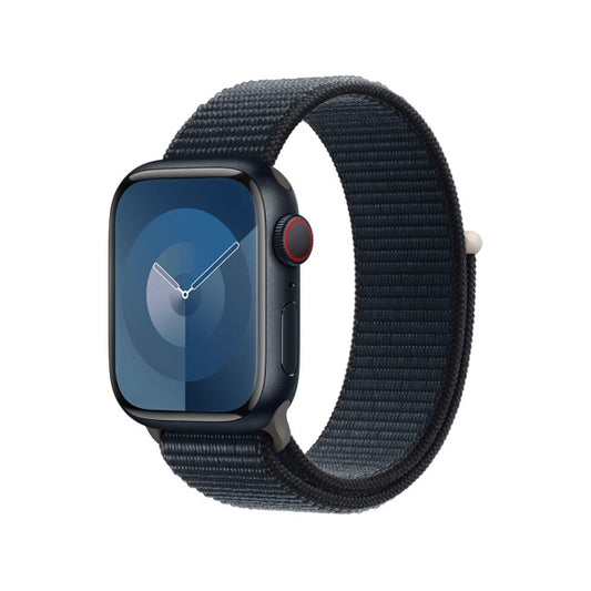 Apple MRHU3QP/A Apple Watch S9 Cellular 41mm Midnight Alu Case w Midnight Sport Loop, 195949022081