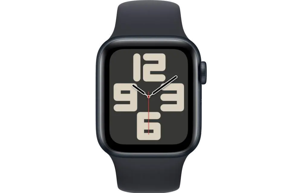 Apple MR9X3QP/A Apple Watch SE2 v2 GPS 40mm Midnight Alu Case w Midnight Sport Band S/M, 195949003578