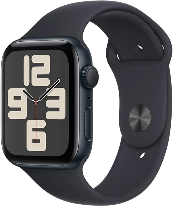 Apple MR9X3QP/A Apple Watch SE2 v2 GPS 40mm Midnight Alu Case w Midnight Sport Band S/M, 195949003578