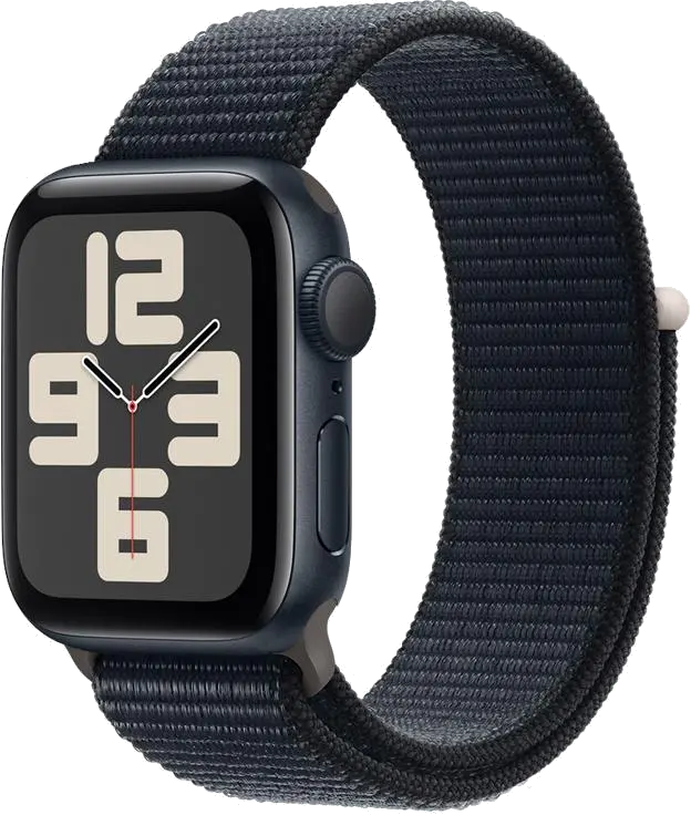 Apple MRE03QP/A Apple Watch SE2 v2 GPS 40mm Midnight Alu Case w Midnight Sport Loop, 195949003790