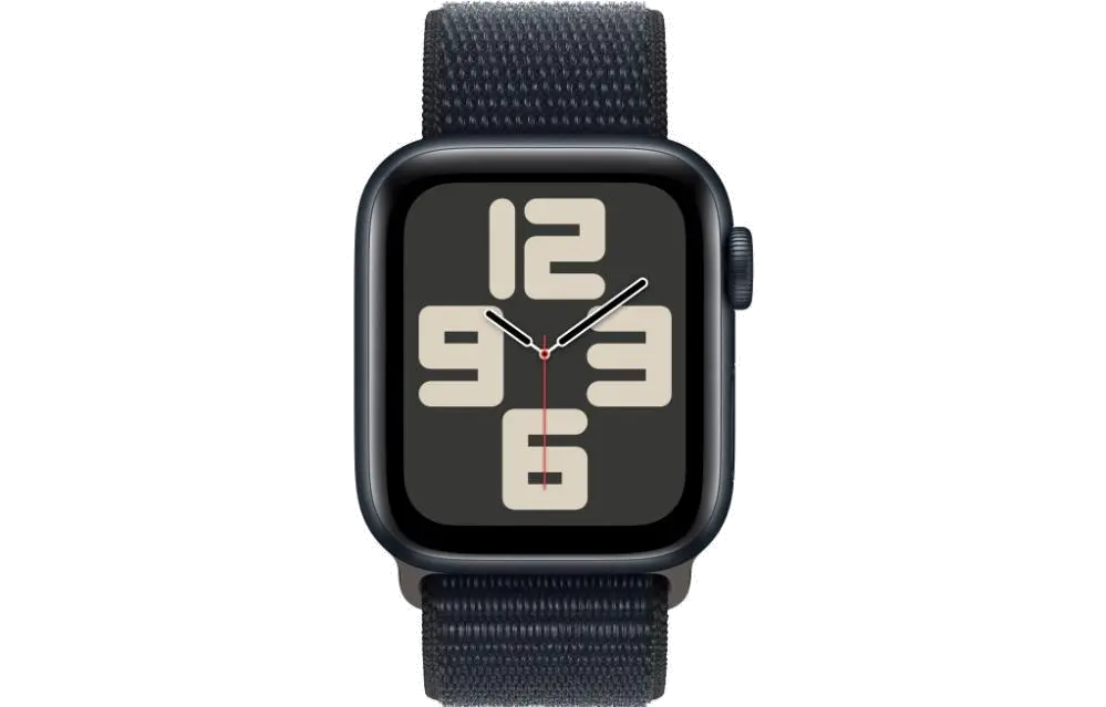 Apple MRE03QP/A Apple Watch SE2 v2 GPS 40mm Midnight Alu Case w Midnight Sport Loop, 195949003790