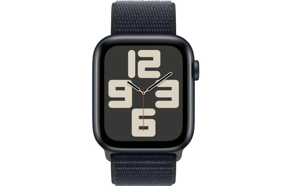 Apple MREA3QP/A Apple Watch SE2 v2 GPS 44mm Midnight Alu Case w Midnight Sport Loop, 195949004780