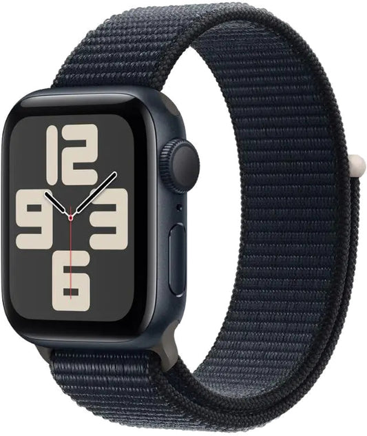 Apple MREA3QP/A Apple Watch SE2 v2 GPS 44mm Midnight Alu Case w Midnight Sport Loop, 195949004780