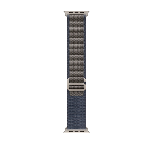 Apple MREK3WB/A Apple Watch Ultra2 Cellular, 49mm Titanium Case w Blue Alpine Loop Small, 194253827337