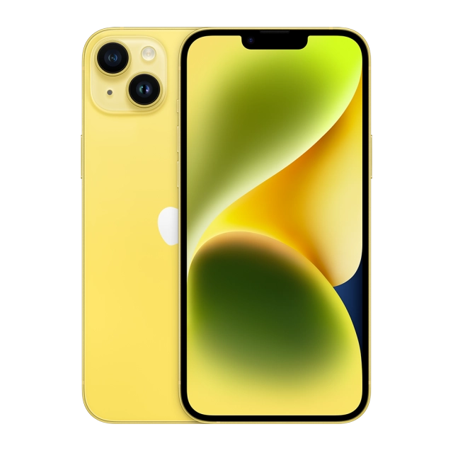 Apple MR6D3RX/A iPhone 14 Plus 256GB Yellow, 194253749172