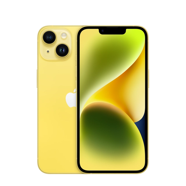 Apple MR3X3RX/A iPhone 14 128GB Yellow, 194253750178